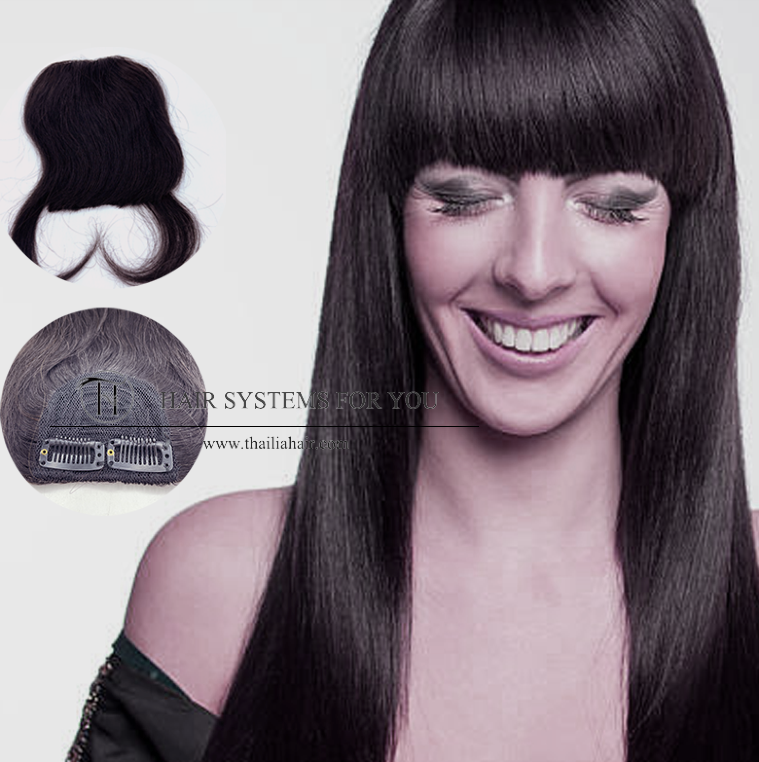 fringe bang hair piece Clip On Bangs Human Hair Bangs Hair Topper One Piece Clip In Hair Fringe